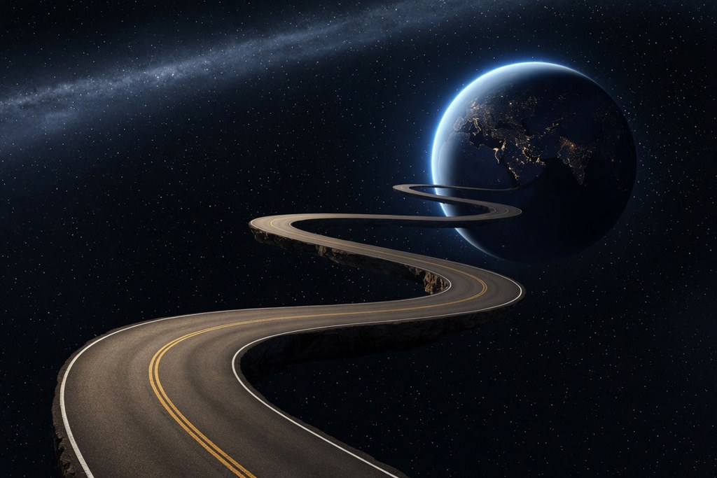 Route vers la planète Terre — transport international